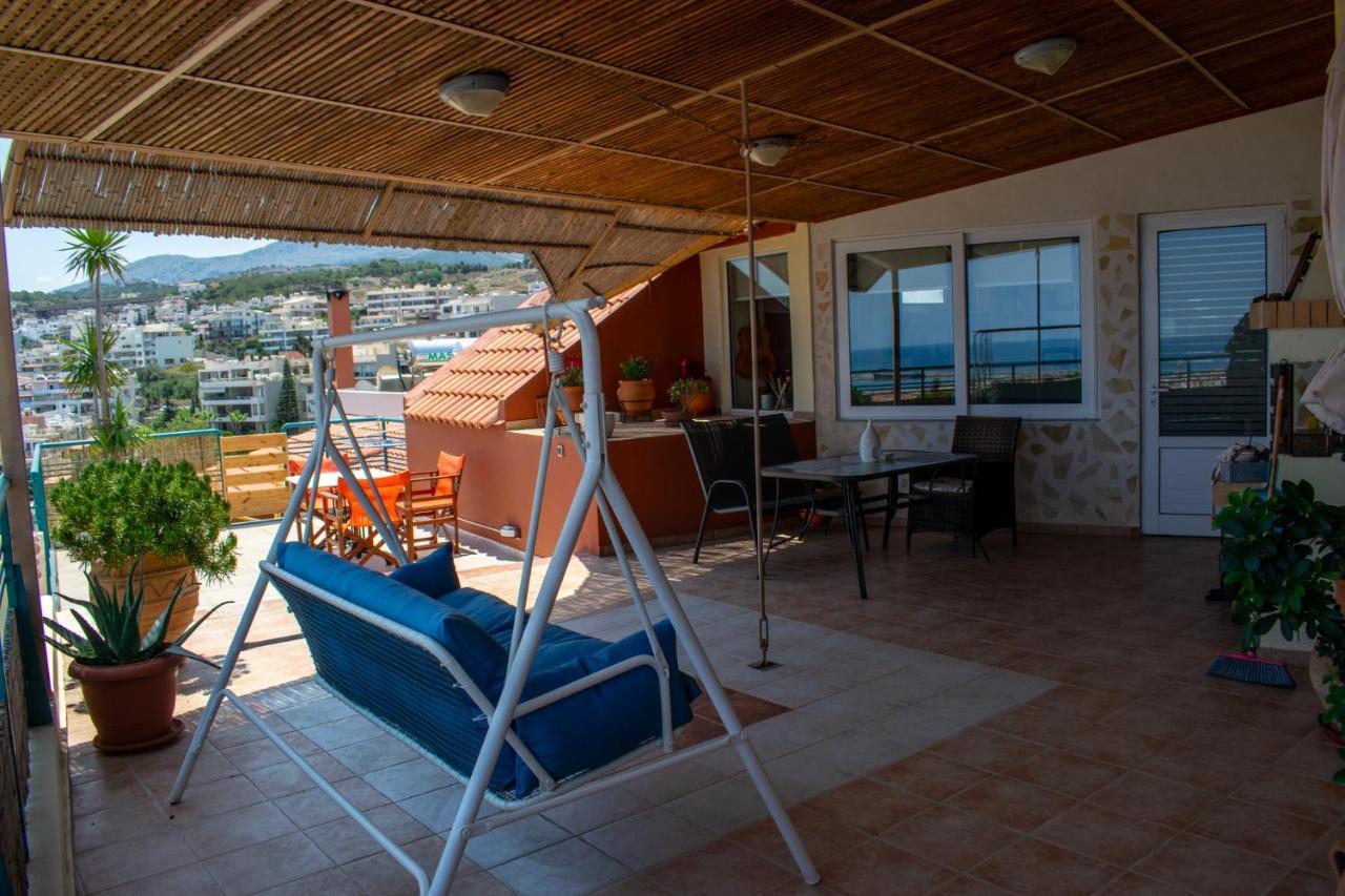 Rooftop With Sea View In Central Rethymno Екстериор снимка